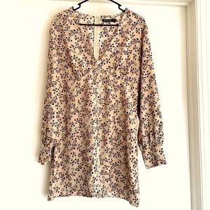 Nasty Gal Summer Floral Dress, Size 10